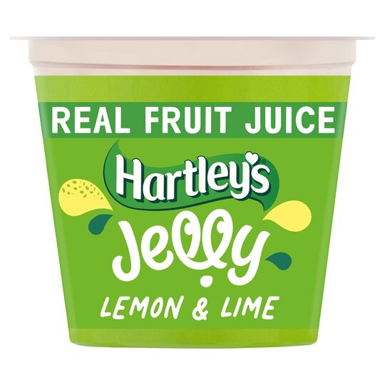 Hartleys Ready To Eat Jelly Lemon & Lime 125G - 0000050126026