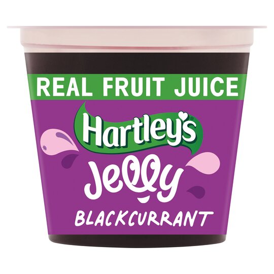 Hartleys Ready To Eat Jelly Blackcurrant 125G - 0000050126040