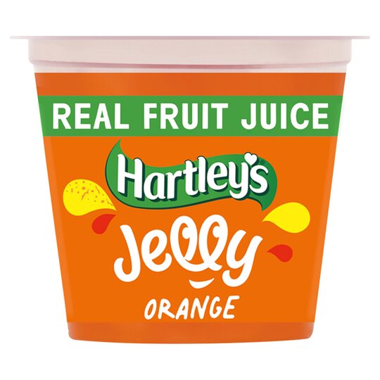 Hartleys Ready To Eat Jelly Orange 125G - 0000050126057
