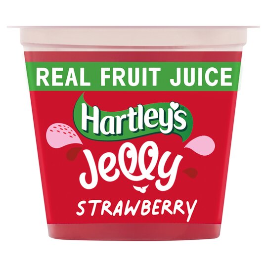 Hartleys Ready To Eat Jelly Strawberry 125G - 0000050126064