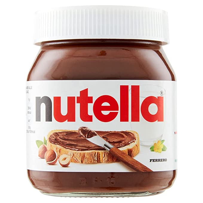 Nutella Hazelnut Spread 350g 12.4oz, Glass Jar - Imported From Poland - 000080177173