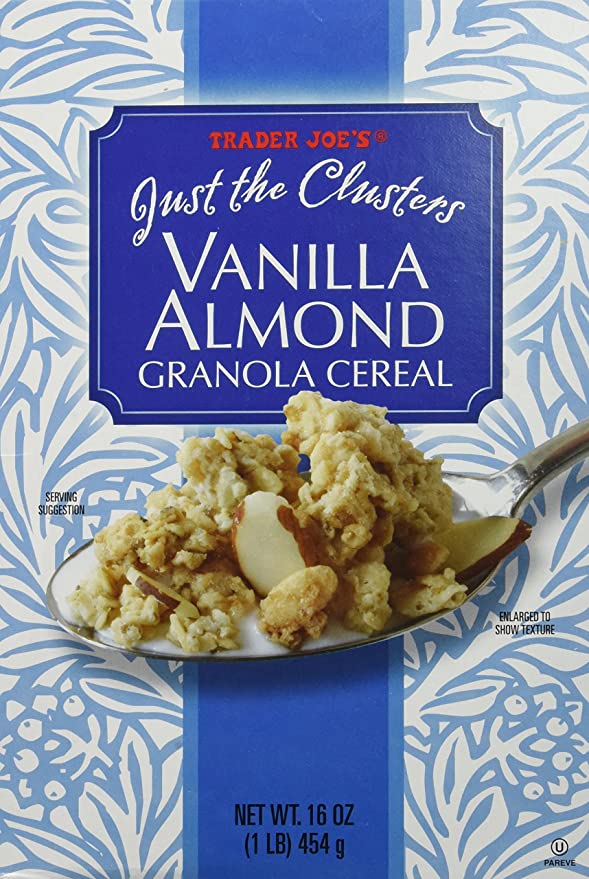Trader Joe's Just the Clusters Vanilla Almond Granola Cereal… - 000081814800