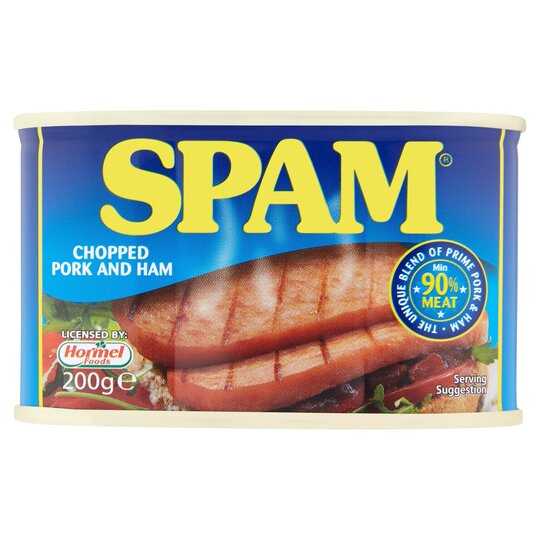 SPAM chopped pork and ham - 0037600104029