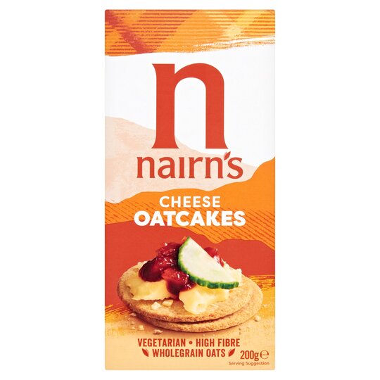 Nairns Cheesey Oatcake 200g - 0061232201948