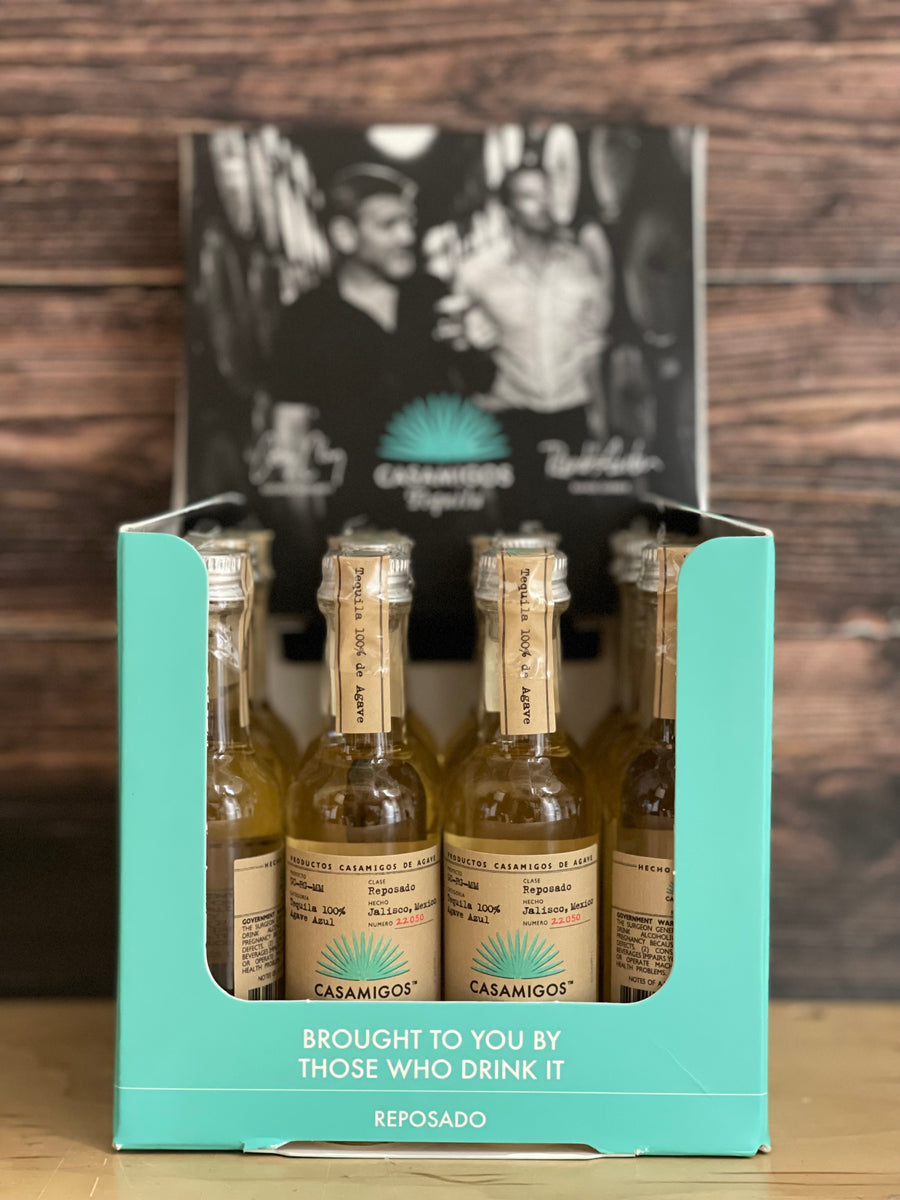 Casamigos Reposado Tequila (12 x 50ML Shots Sleeve) - 00088076184329