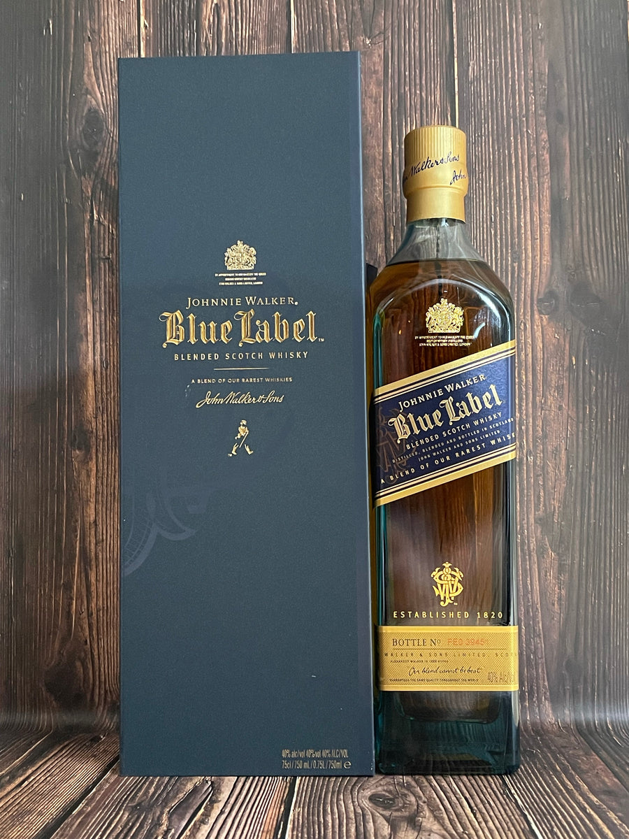 Buy Johnnie Walker Blue Label Scotch Whisky Gift Set Online - 00088076184657