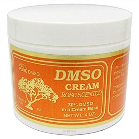 DMSO Cream Rose Scented -- 4 oz - 001910517473