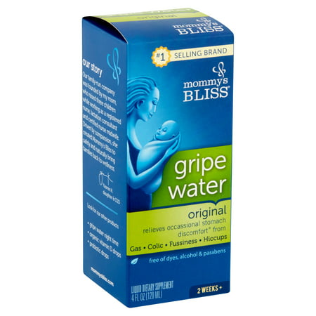 Mommy s Bliss Gripe Water Original 2 Weeks+ 4 fl. oz. - 001910518142