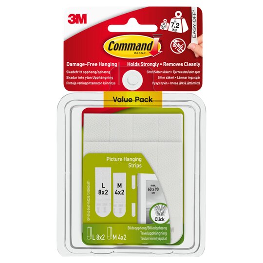 Command Large Picture Hanging Strips Combo Pack - 0051141369952