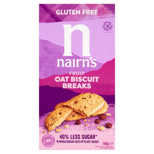 Nairns Biscuit Breaks Oat & Fruit - 0612322030018