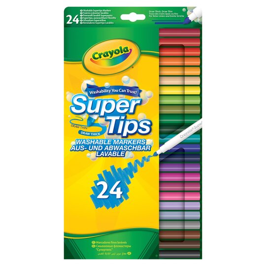 Crayola Supertips 24 Pack - 0071662150570