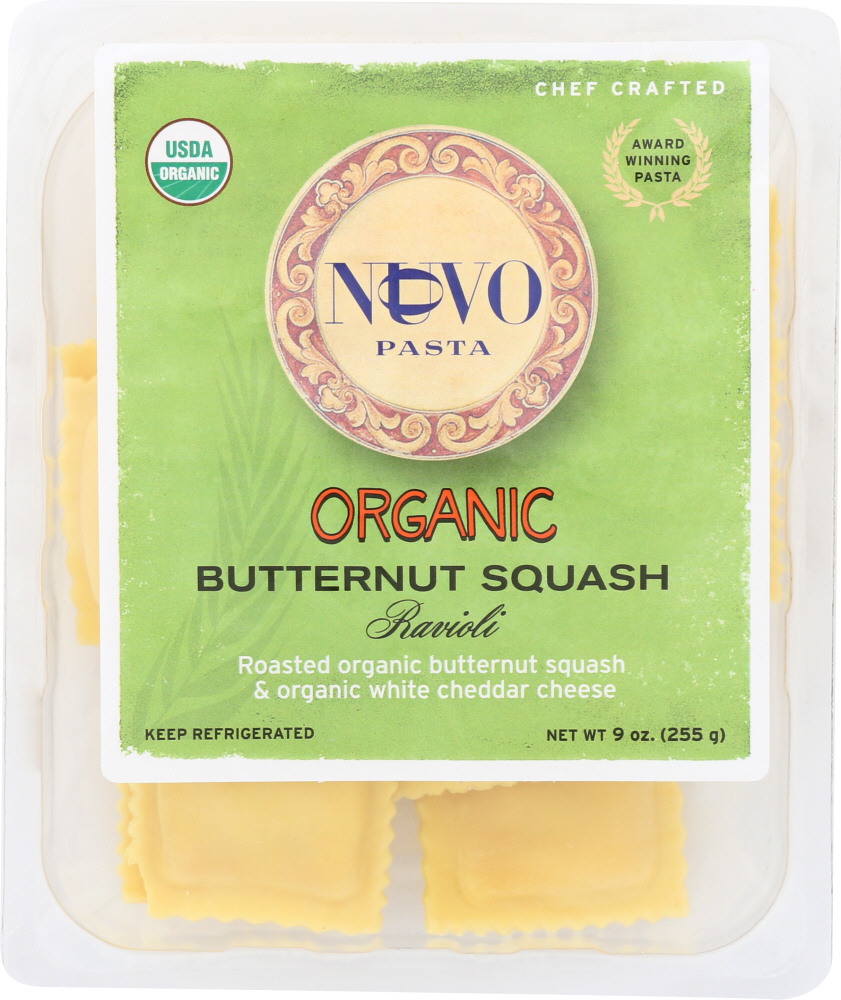 Nuovo Pasta, Organic Ravioli, Butternut Squash - 008005158306
