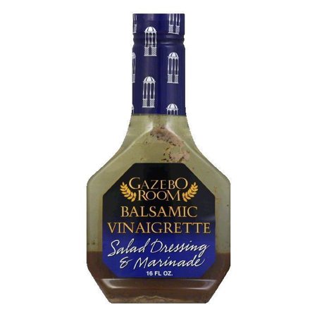 GAZEBO ROOM: Balsamic Vinaigrette Salad Dressing and Marinade, 16 fl oz - 0008155902910