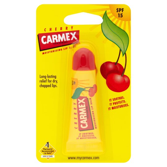 Carmex Cherry Lip Balm Tube 10G - 0083078001445