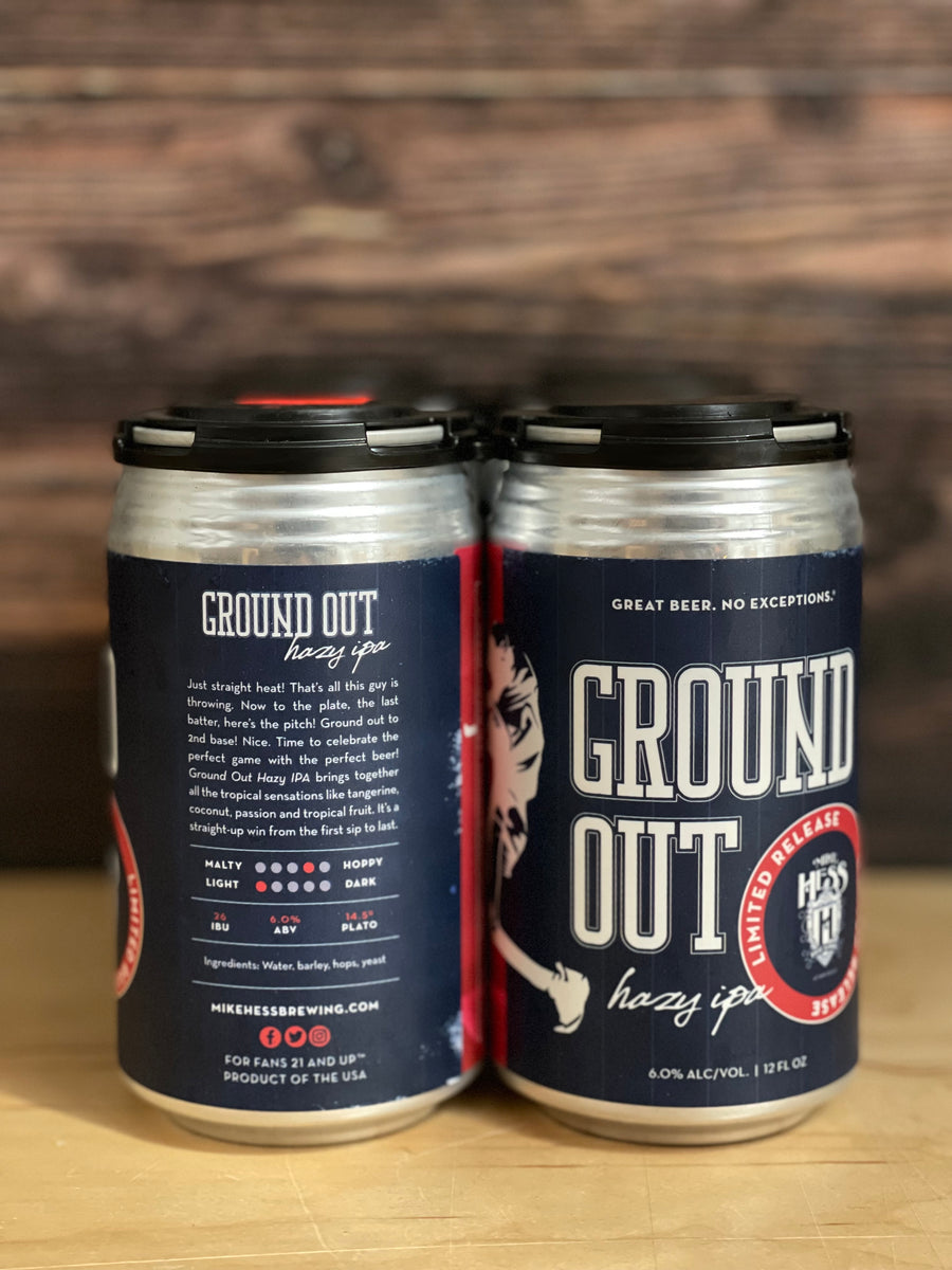 Heiss Brewing Ground Out Hazy IPA - 00860002244341