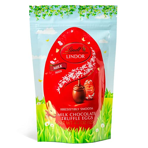 Milk Chocolate LINDOR Eggs Pouch (14-pc, 4.4 oz) - 009542030391