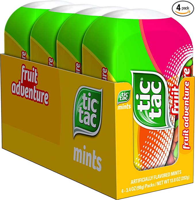 Tic Tac, Flavored Mints, Fruit Adventure - 009800056309