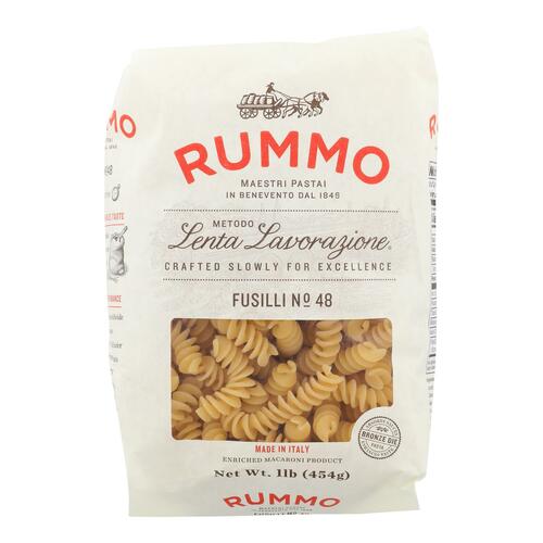 Rummo - Pasta Fusilli - Case Of 12-16 Oz - 0010978200487