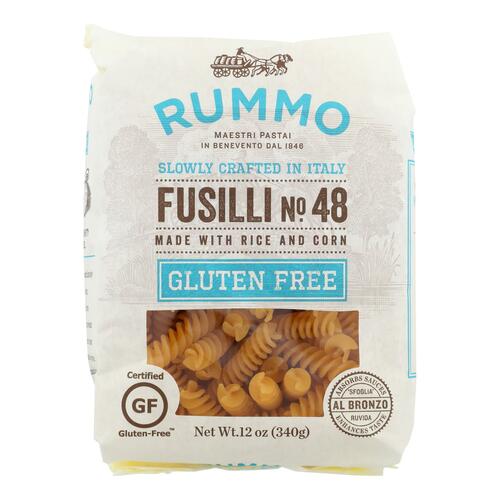 Rummo - Pasta Gluten Free Fusilli - Case Of 12-12 Oz - 010978890480
