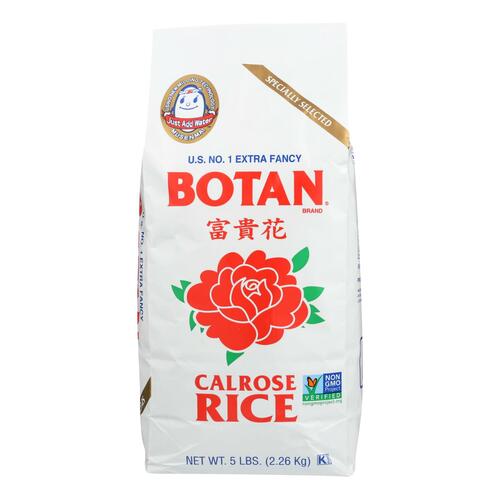 Botan Rice - Rice - Calrose - Case Of 8 - 5 Lb. - 011152034706