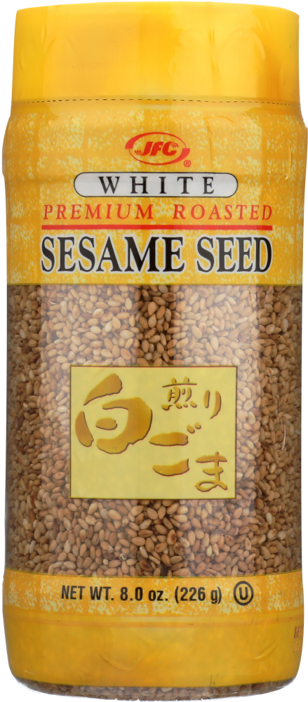 Jfc White Roasted Sesame Seeds - Case Of 12 - 8 Oz - 011152066004