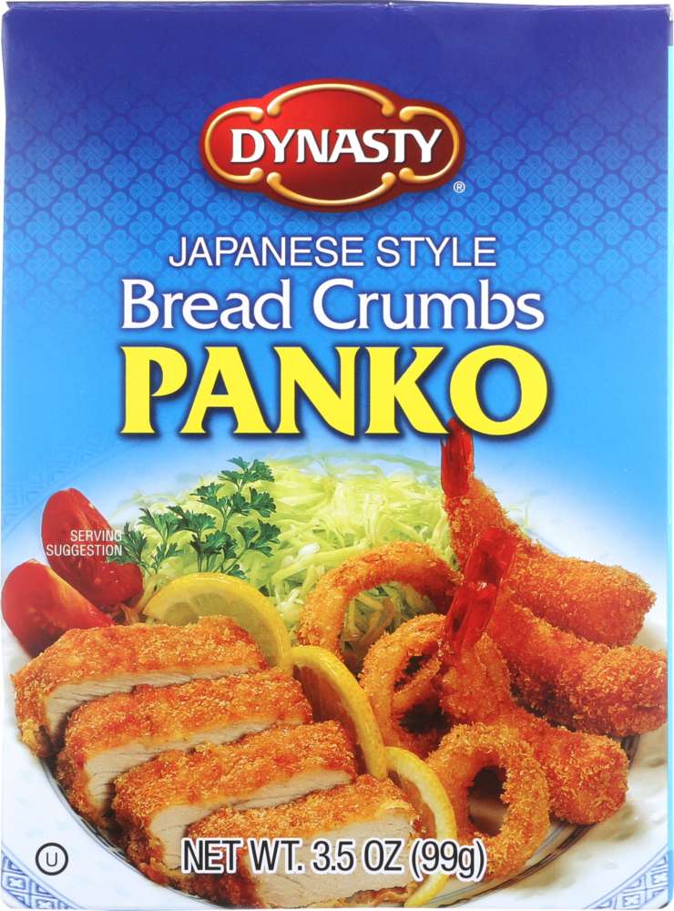 DYNASTY: Panko Japanese Style Bread Crumbs, 3.5 oz - 0011152096452