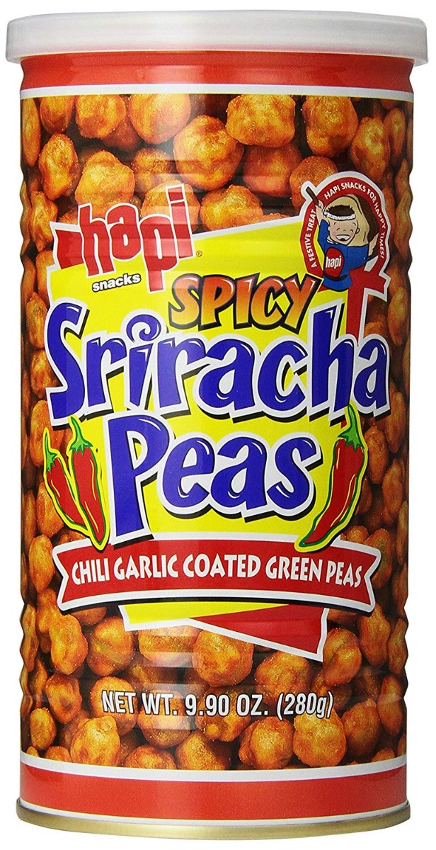 HAPI: Spicy Sriracha Peas Snack, 9.9 oz - 0011152145952