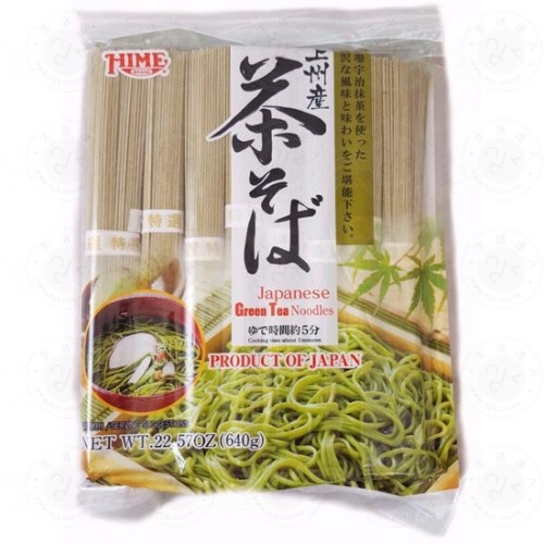 Japanese green tes noodles - 0011152206905