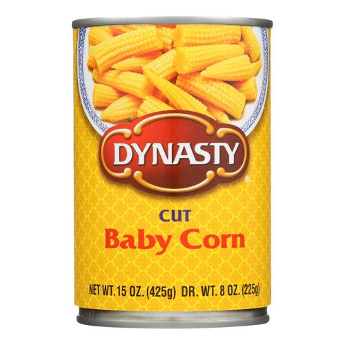 Dynasty Baby Corn - Cut - Case Of 12 - 15 Oz. - 011152472843