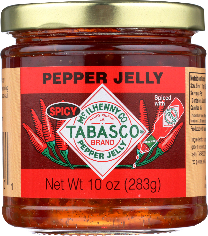 TABASCO: Pepper Jelly Spicy, 10 oz - 0011210003101