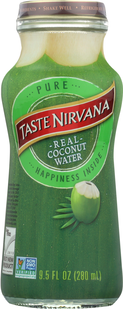 TASTE NIRVANA: Real Coconut Water, 9.5 oz - 0011259806862