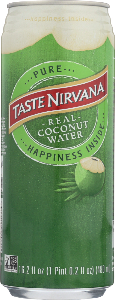 TASTE NIRVANA: Real Coconut Water in Can, 16.2 oz - 0011259904209