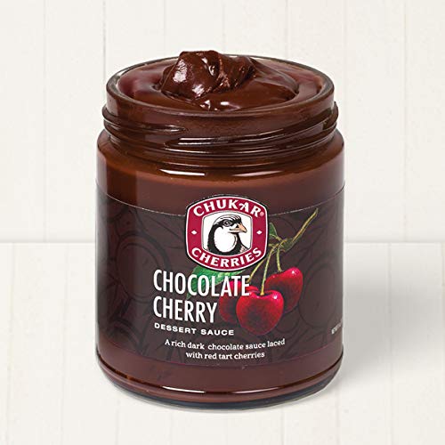  Chocolate Cherry Dessert Sauce (Chocolate Cherry, 1 Jar)  - fully