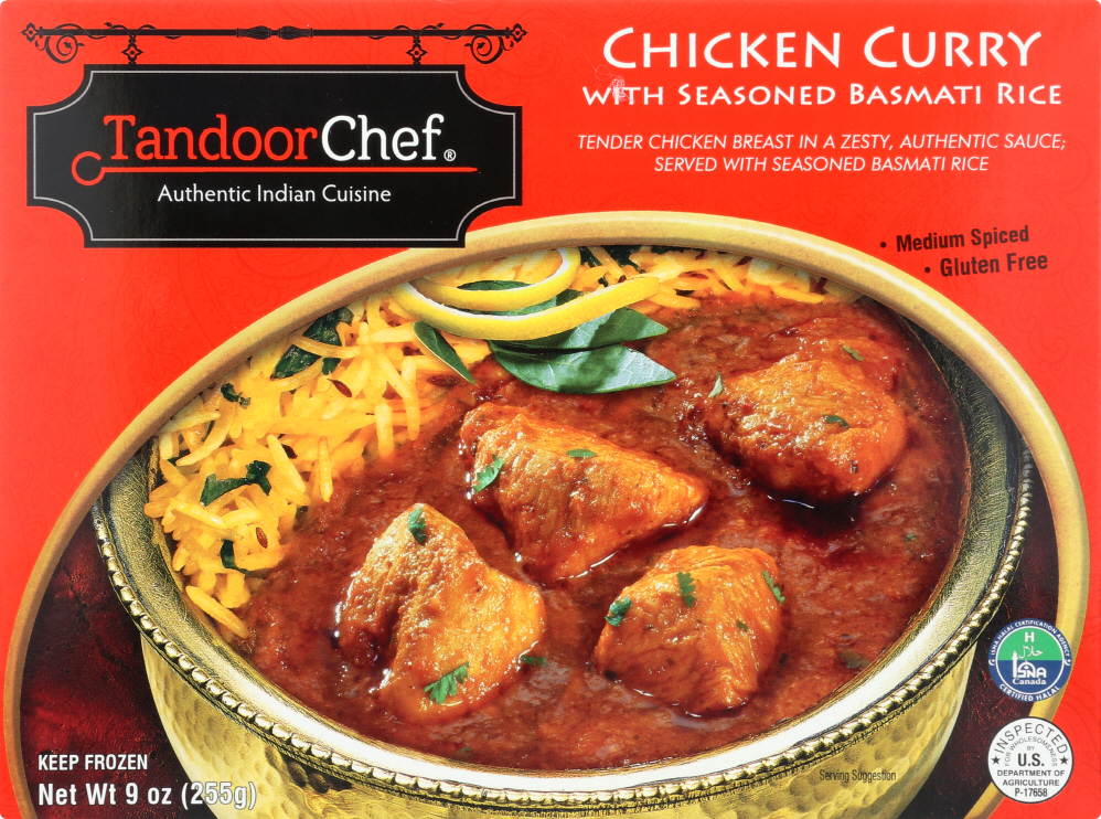 TANDOOR CHEF: Chicken Curry with Seasoned Basmati Rice, 9 oz - 0011433061124