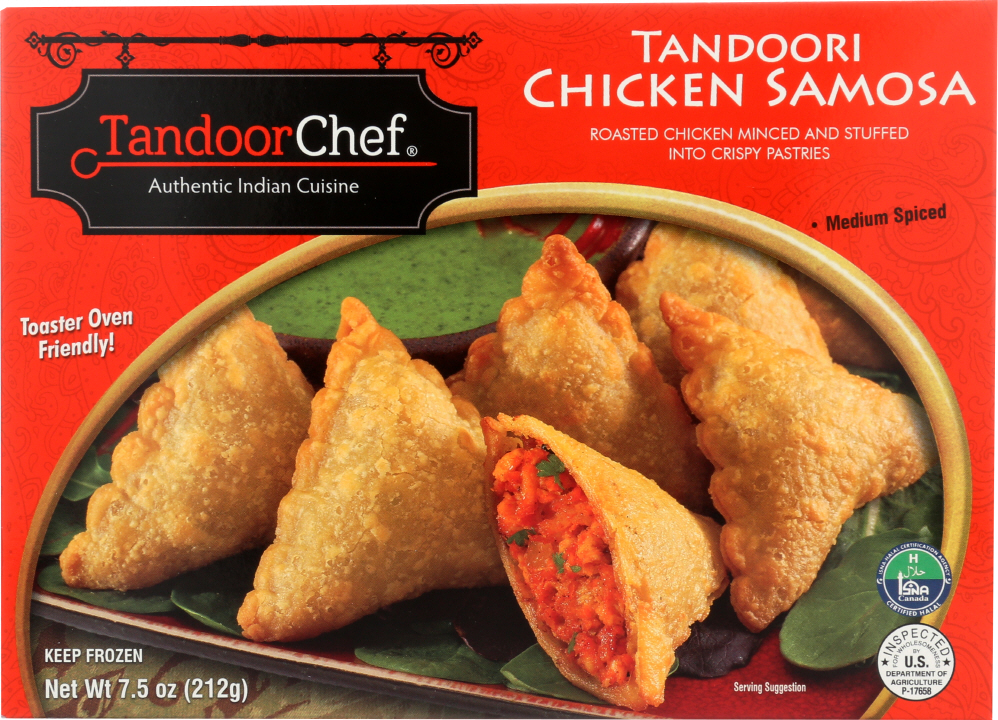 TANDOOR CHEF: Tandoori Chicken Samosa, 7.5 oz - 0011433115162