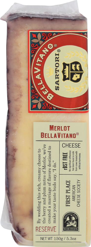 Merlot Bellavitano Reserve Cheese - 011863118764