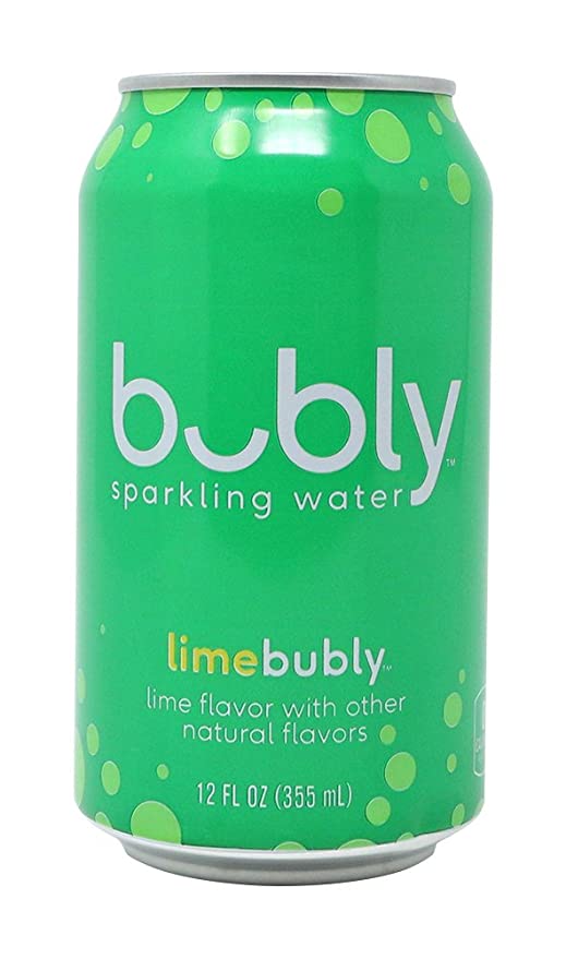 Bubly Sparkling Water, Lime, 12 oz - 012000171246