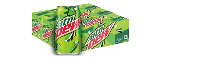 Mountain Dew Soda, Fridge Pack Bundle, 12 fl oz, 36 Cans - 012000173387