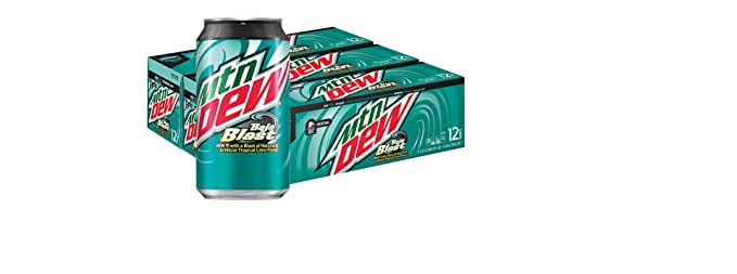  Mountain Dew Baja Blast, 12 oz Cans (Pack of 36)  - 012000174179