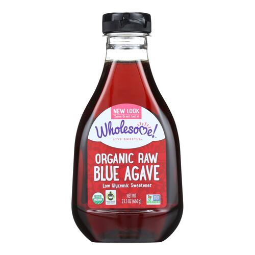 Wholesome Sweeteners Organic Raw Blue Agave - Case Of 6 - 23.5 Oz. - 012511212322