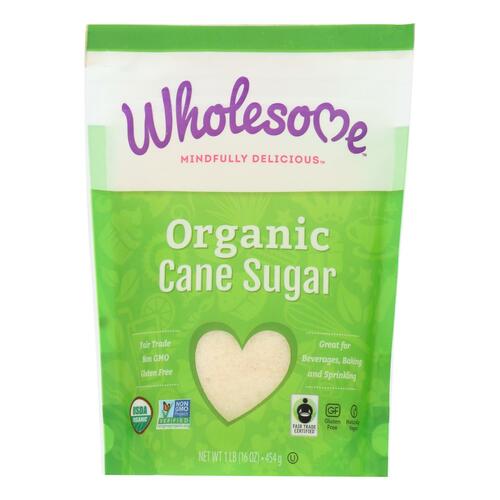 Wholesome Sweeteners Sugar - Organic - Milled - Unrefined - Case Of 12 Lbs - 012511405007