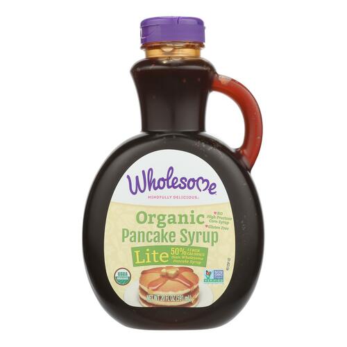  Organic Syrup; Pancake Lite , Pack of 6  - 012511451257