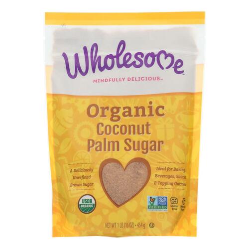 Wholesome Sweeteners Sugar - Organic - Coconut Palm - 16 Oz - Case Of 6 - 0012511921064