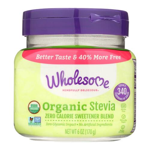 Wholesome! Organic Stevia Jar - Case Of 6 - 6 Oz - 012511946609