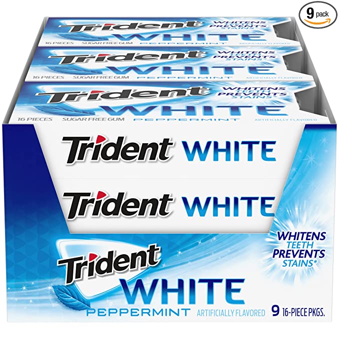 Peppermint Flavored Sugar Free Gum, Peppermint - 012546676090