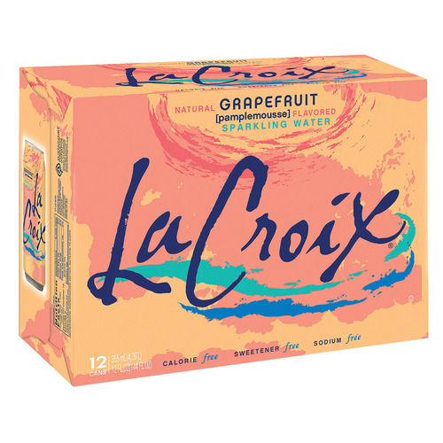 Lacroix Sparkling Water - Grapefruit - Case Of 2 - 12 Fl Oz. - 012993102012