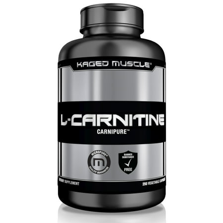 Kaged Muscle L-Carnitine Carnipure Capsules 250 Ct - 013189942092