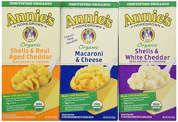  Annies Home Grown Organic Mac & Cheese, 12Count  - 013562000968