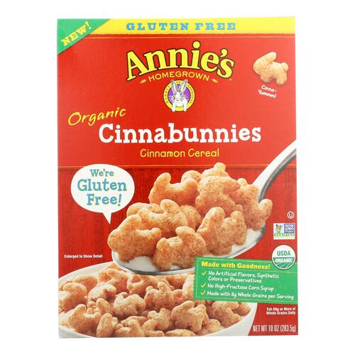 Annie'S Organic Cinnabunnies Cereal - 00013562468072