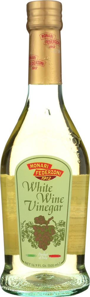MONARI: White Wine Vinegar, 16.9 oz - 0013628609005